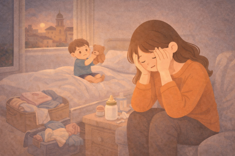 You’re Not “Just Tired”: 10 Hidden Signs of Burnout as an Expat Mother